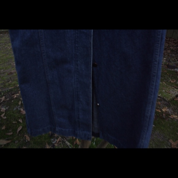 Vintage Levi’s Denim Duster with Cord accent - Picture 4 of 4